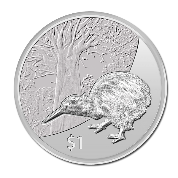 2013 Silver 1oz KIWI - Blister Pack - Click Image to Close